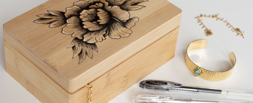 DIY : Customiser une boîte à bijoux pour la fête des mères