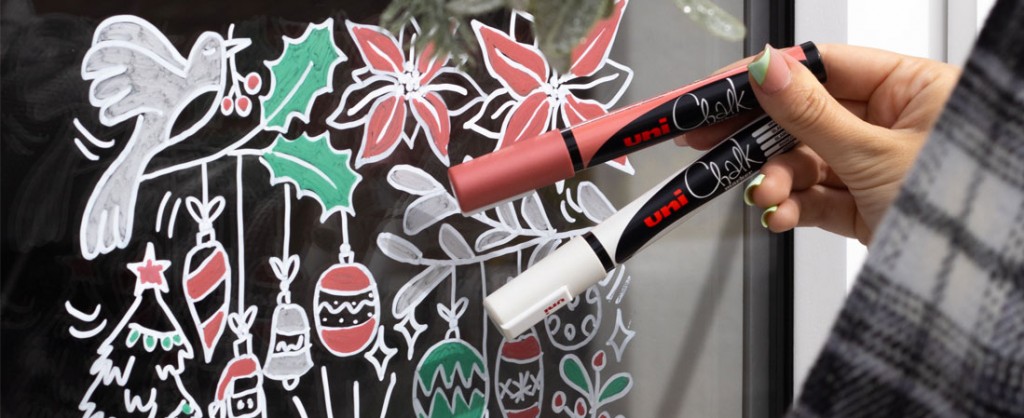Décorez vos vitres pour Noël avec les Chalk marker !