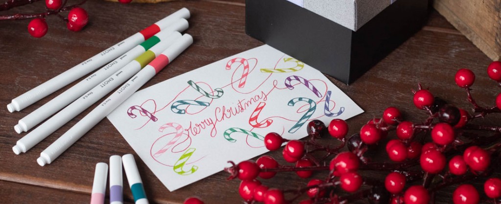 DIY de Noël : Créer de jolies cartes de vœux avec les feutres EMOTT