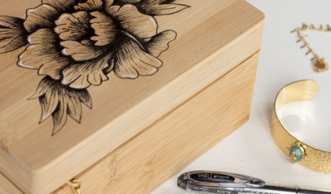 DIY : Customiser une boîte à bijoux pour la fête des mères