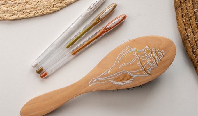 Personnalise ta brosse avec les rollers Signo et le porte-mines Shalaku S